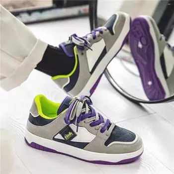 2024 Sneakers Men s Casual Trendy Shoes Canvas Denim Original Design Sense American Retro Men s Running Shoes Tenis Masculino 39 бежевый