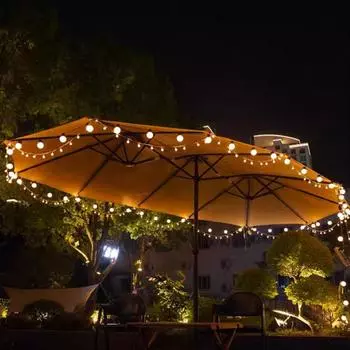 2024 Солнечный пузырьковый шар световая гирлянда уличный водонепроницаемый кемпинг атмосфера свет украшение лагеря свет рождественское украшение