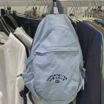 2024 Spot Korean Ooowl Ультралегкий нейлоновый походный рюкзак Height 42cm Width 27cm Depth 12cm синий