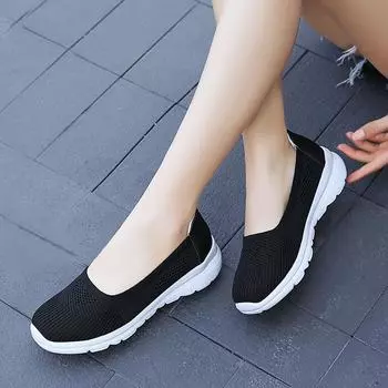 2024 Spring and Autumn Hollow Round Head Women s Shoes Flat-soled Single Shoes Women s Casual Shoes Shallow Mouth One Pedal Soft-soled Doudou Shoe 35 чёрный