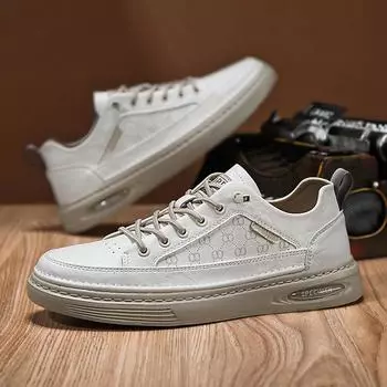 2024 Spring and Autumn Men s Casual Board Shoes Fashion High Quality Breathable Comfortable Youth Sports Student Shoes Tide Black Shoes 39