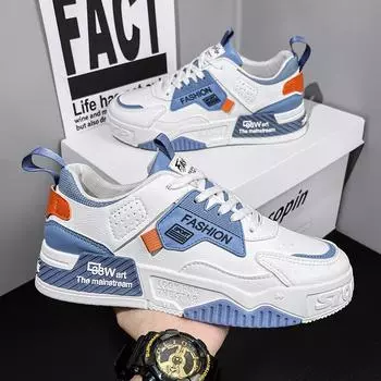 2024 Spring and Autumn New Versatile Fashion Casual Sneakers Youth Thick soled Men s Running Skateboarding Shoes sneakers men 39