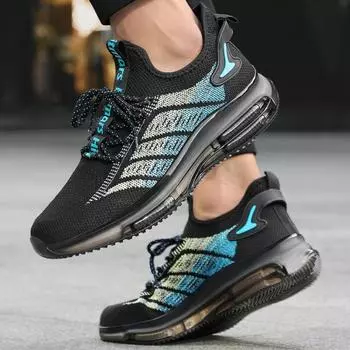 2024 spring and summer fashion, lightweight and breathable sports running shoes, Korean version of trend shock-absorbing casual shoes, large siz 36