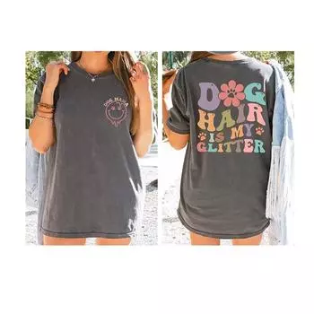 2024 Spring and Summer New European and American Amazon Women s T-shirt Loose Casual Short-sleeved T-shirt S серый