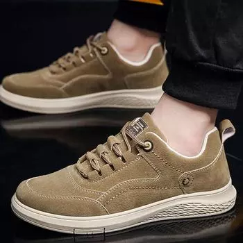 2024 spring and summer new men s shoes, fur casual sports, fleece and thicker casual Korean version of trendy sports shoes 39