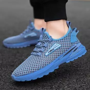2024 spring and summer new product thin breathable mesh low-top sports and leisure shoes versatile casual board shoes net shoes trendy shoes 39 чёрный