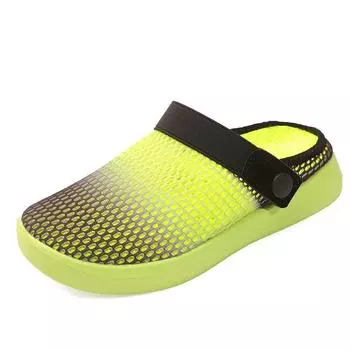 2024 spring and summer women s casual beach slippers trendy color large size men s and women s flat sandals 35