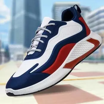 2024 Spring Autumn Hot Sales Men Soft Bottom Casual Shoes Fashion Mixdes Colors Running Shoes Breathable Sneakers Shoes for Men 39 серый