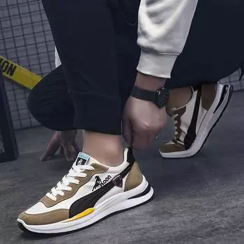 2024 spring new board shoes fashion casual shoes men s flying woven shoes trendy sports shoes 39