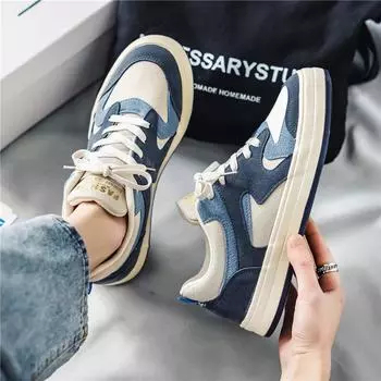 2024 spring new canvas trendy shoes Korean version of trendy breathable men s shoes versatile casual sports board shoes low-top cloth shoes 39