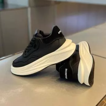 2024 Spring New Real Soft Leather Popular Shoes Men s Fashion Casual Sneakers Zapatillas De Hombre Men s Shoes 39