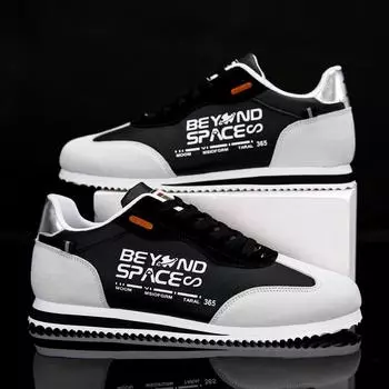 2024 Стильные универсальные повседневные кроссовки мужские с низким вырезом легкие мужские спортивные туфли удобные нескользящие тренировочные туфли для мужчин 39