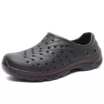 2024 Summer Beach Sandals Men Casual Shoes Brethable Light Flats Male Graden Clogs Slippers Slip On Fashion Loafers Big Size 45 7