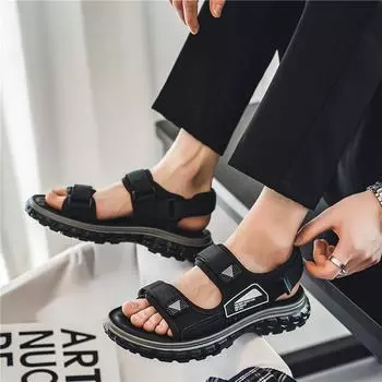 2024 summer breathable Vietnamese sandals men s trendy fashion sports sandals casual non-smelly feet men s shoes 39