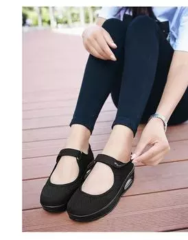 2024 Summer Fashion New Mesh Casual Shoes Lightweight Sports Shoes Women s Shoes Sandals Size 35-42 35 чёрный