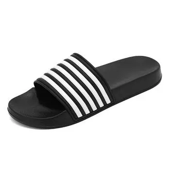 2024 summer men s slippers new non-slip sandals indoor and outdoor walking beach shoes flip-flops men s shoes plus size 39-48 39