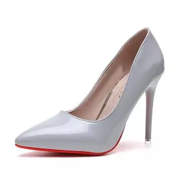 2024 summer new fashion comfortable women s pointy shallow mouth casual high heels 34 розовый