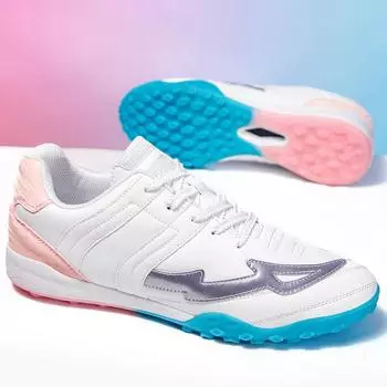 2024 летние новые футбольные бутсы со сломанными ногтями, низкие игровые бутсы для школьников, детские спортивные футбольные бутсы 35