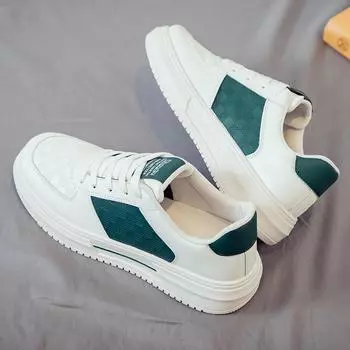 2024 summer new little white tide shoes dad men s shoes versatile casual sports board shoes leather shoes Internet celebrity explosion 39