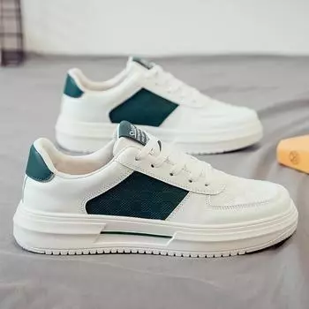 2024 summer new little white tide shoes dad men s shoes versatile casual sports board shoes leather shoes Internet celebrity explosion 39