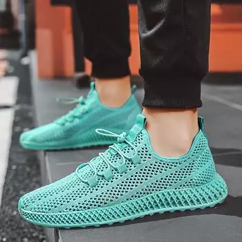 2024 summer new men s back river wading shoes quick-drying large net hollow shoes five-color breathable fly-woven live broadcast men s shoes 39 чёрный