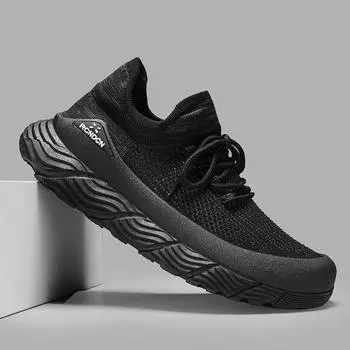 2024 summer new men s shoes breathable running sports shoes casual fly-woven mesh sports shoes versatile men s trendy shoes 39