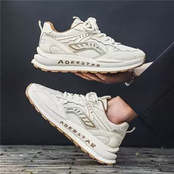 2024 Summer New Mesh Low Top Breathable Casual Board Shoes for Men s Anti Slip and High Comfort Running Sports Shoes 39