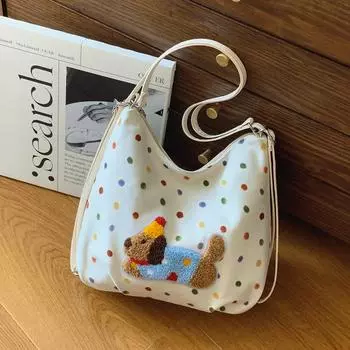 2024 летняя новая простая и модная сумка для поездок на работу, модная сумка-мессенджер, корейская версия, повседневная сумка большой вместимости, женская сумка бежевый