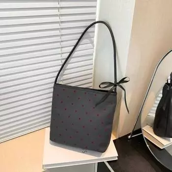 2024 summer new simple and fashionable large-capacity shoulder bag women s trend fashion casual messenger commuter shoulder bag