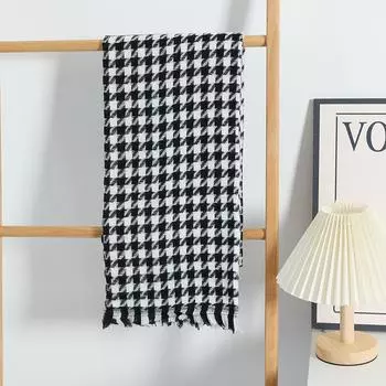 2024 Thousand Birds Scarf Women s Winter Versatile Premium Sense Warm Cute Girl ins Tide Scarf See details page