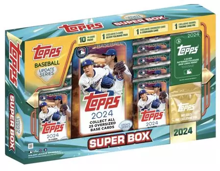 2024 Topps Baseball Обновления Супербокс