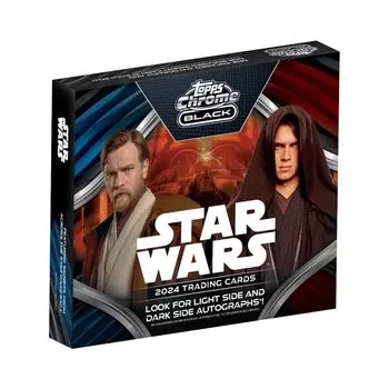 2024 Topps Star Wars Chrome Black 2024 Star Wars Chrome Black чёрный