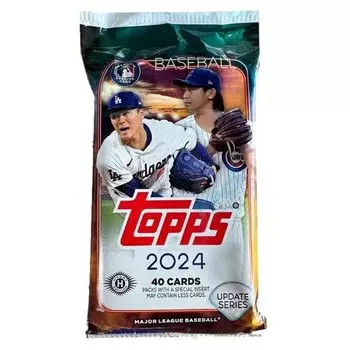 2024 Topps Update Series Jumbo Pack Topps Baseball Update Jumbo Pack - (40 штук)