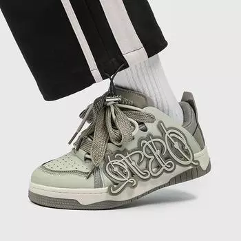 2024 Trend Colors Skate Casual Shoes Брендовые массивные кроссовки для мужчин и женщин Дизайнерская обувь Скейтборд Низкая платформа Звездная обувь 36