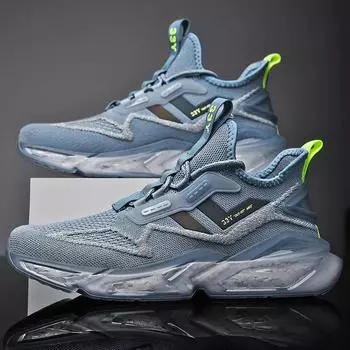 2024 Trendy Casual Shoes Breathable Soft Sole Running Shoes Fashion Classic Men Shoes Non-slip Comfort Sneakers Tenis Masculino 40 белый