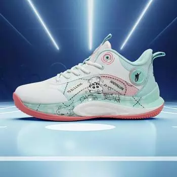 2024 trendy high-quality basketball shoes men s light guard actual basketball shoes popcorn sole sports shoes 36