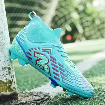 2024 Тренировочные противоскользящие и прочные футбольные бутсы для мужчин и женщин, для бытовых студентов, профессиональная обувь для соревнований 35
