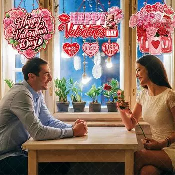 2024 украшение для вечеринки ко Дню святого Валентина, подвесное украшение для дома, подоконника, патио, большой кулон в виде любовного гнома One Size