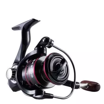 2024 Ультралегкая спиннинговая рыболовная катушка без люфта подшипник 8 кг Макс. сопротивление 5,2:1 Передаточное отношение Полностью металлическая ввинчивающаяся катушка для ловли карпа в пресной воде 1000 Series синий