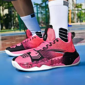 2024 ultra-light actual combat casual sneakers summer breathable high-top men s shoes wear-resistant men s sports shoes men s and women s bask 39