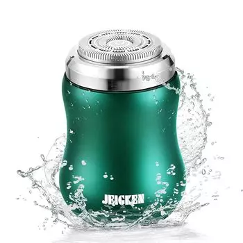 (2024 Upgrade) JEIGKEN shaving electric small electric shaver mini shaver 25 blades rotary IPX7 waterproof Wet and dry use Washable Possible to shave