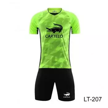 2024 Весенне-летний тренировочный комплект для футбола и баскетбола, спортивный комплект с принтом для бега M