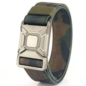 2024 Весенний быстросъемный ремень, нейлоновый прочный мужской кожаный ремень, простой оригинальный дизайн