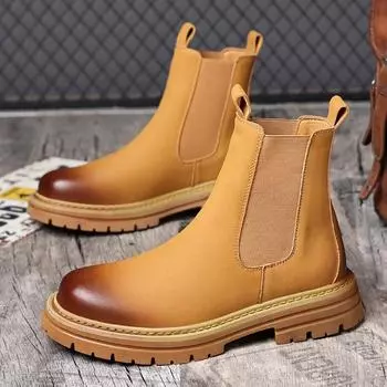 2024 Весенняя кожаная обувь для мужчин. Деловая повседневная обувь с низким верхом для мужчин. Одинарный большой размер. 38 чёрный