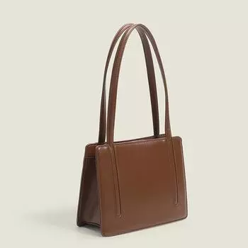 2024 Весенняя новая нишевая сумка Высококачественная модная сумка через плечо Большая вместительная сумка для поездок на работу белый