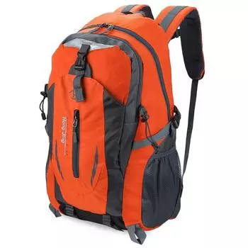 2024 Весенняя уличная альпинистская сумка, мужской и женский рюкзак, спортивный рюкзак для отдыха и путешествий чёрный