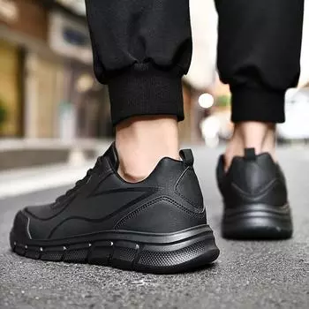 2024 Весна и осень Большие размеры Спортивная мужская обувь Кожаная поверхность Легкая повседневная обувь Студенческая обувь для сноуборда Joom Кожаная поверхность Мужская обувь 39