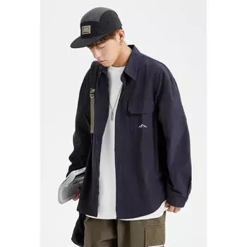 2024 Весна и осень PU красивое пальто мужское Ins High Street модный бренд Гонконгский стиль японский стиль Харадзюку корейский стиль модная свободная куртка M абрикосовый