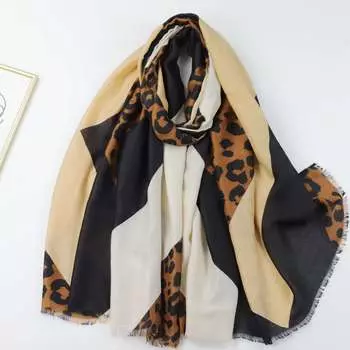 2024 Весна и Осень Зима Новый Хлопок И Конопля Длинный Тонкий Шарф Путешествия Универсальный Солнцезащитный Теплый Шаль Для Женщин 88*180cm чёрный