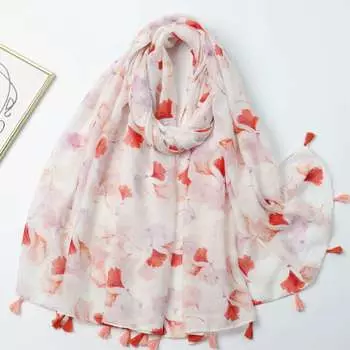 2024 Весна и Осень Зима Новый Хлопок И Конопля Длинный Тонкий Шарф Путешествия Универсальный Солнцезащитный Теплый Шаль Для Женщин 90*180cm